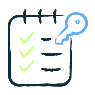 Illustration of a team with an energy symbol in the center.