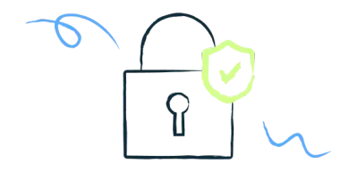 Illustration of a padlock.