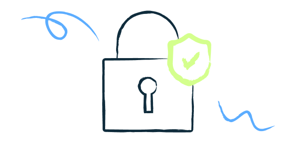 Illustration of a padlock.